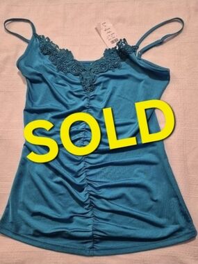 Cache women's XS Aqua tank top NWT